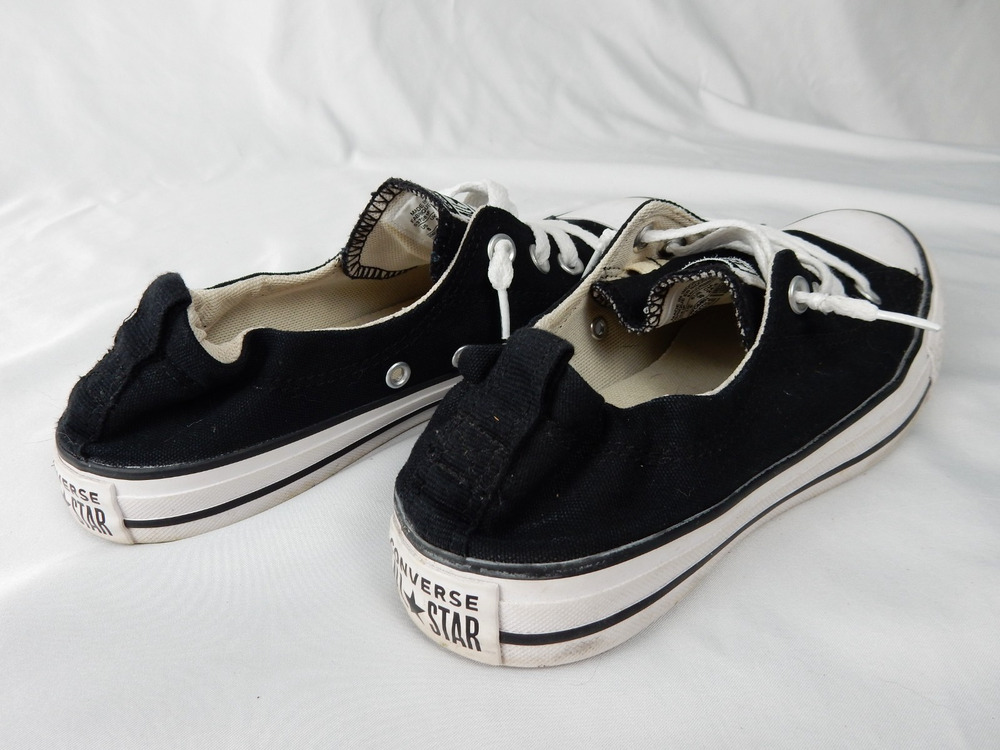 Converse Chuck Taylor All Star Shoreline Slip On Sneakers Black Womens